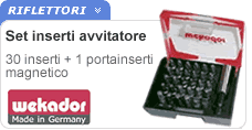 Assortimento inserti