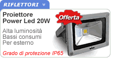 Faretto al LED Power 20W